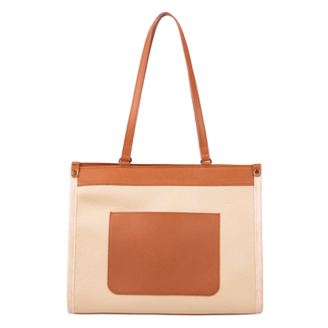 Beige Tote Bag