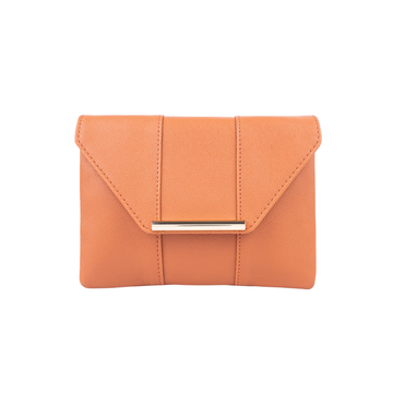 Beige Envelope Clutch