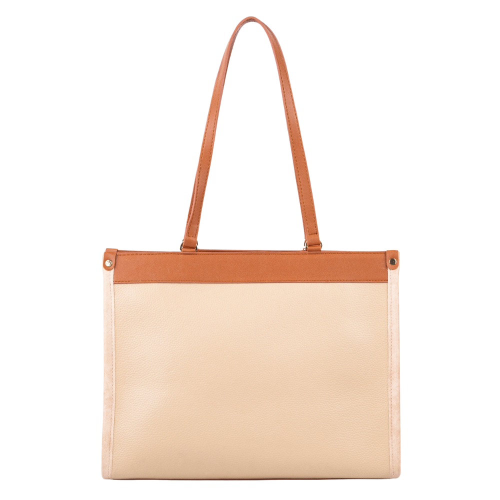 Beige Tote Bag